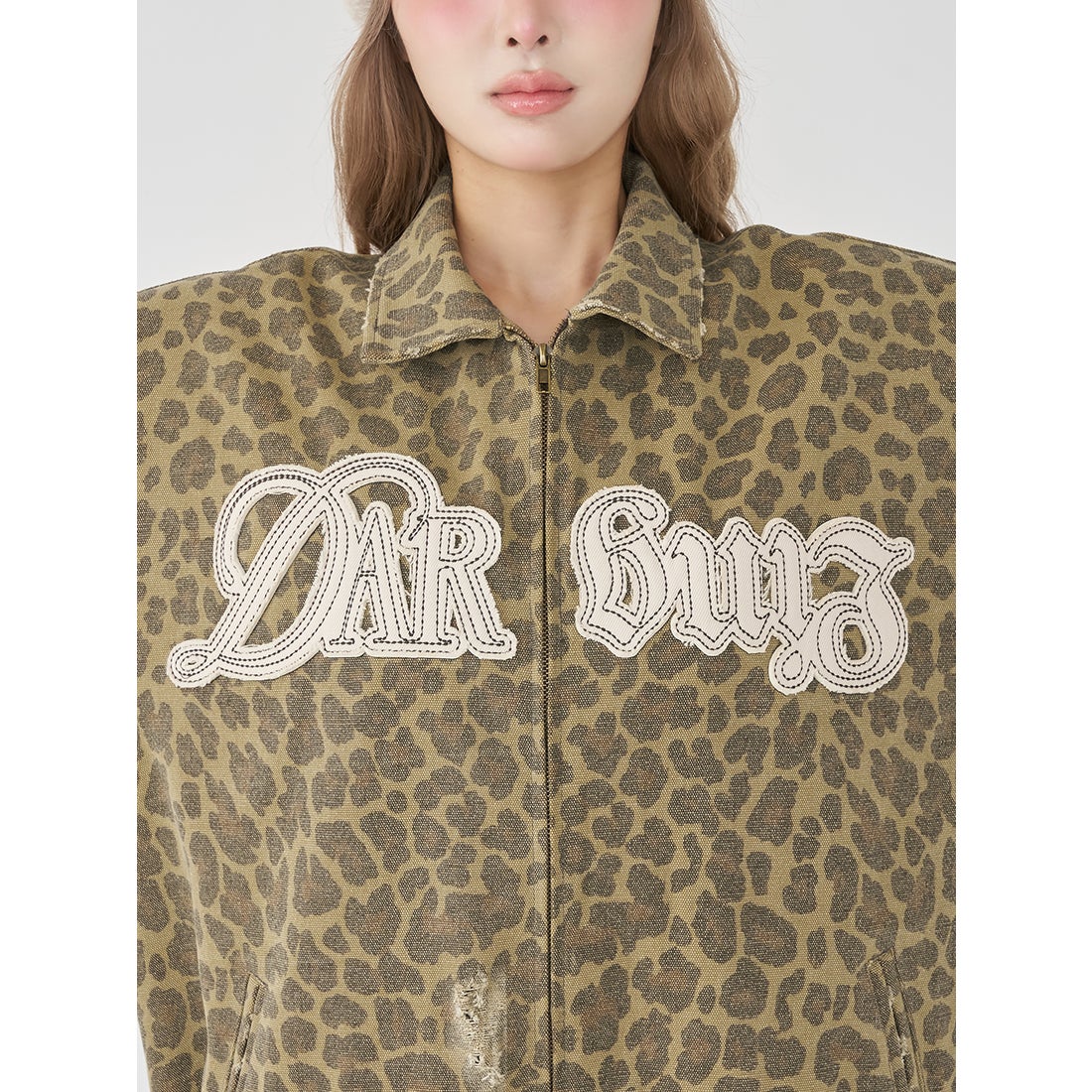 ダーリッチ Darich アームニットアニマルパターンジャケット