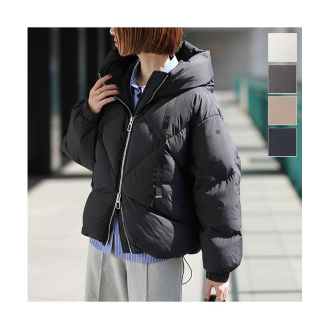 デュノ DUNO DUNO ダウンジャケット PEGGIE APRICA ペギー （838