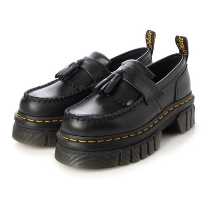Dr.Martens(ドクターマーチン)フリンジ付き黒ローファー厚底 UK5