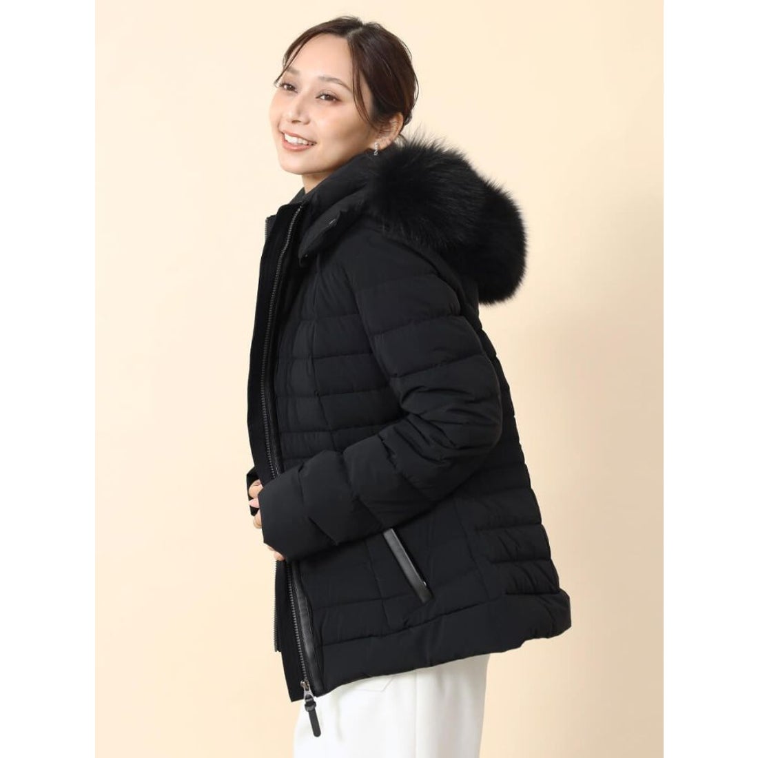 S☆MUU☆FENNELフェンネル☆リアルフォックスファーフードコート