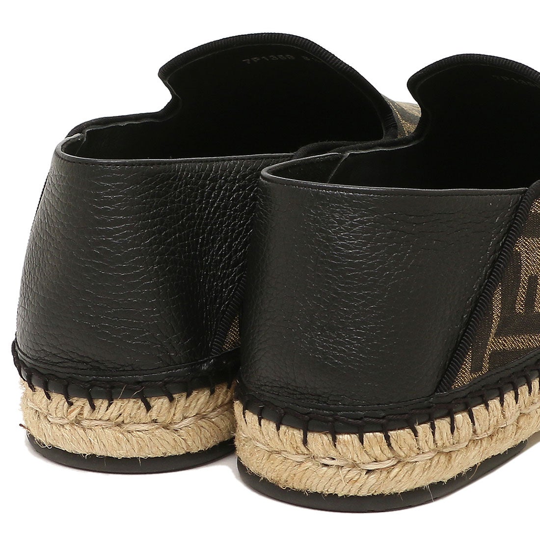 フェンディ FENDI 靴 エスパドリーユ モカシン FFロゴ ズッカ柄