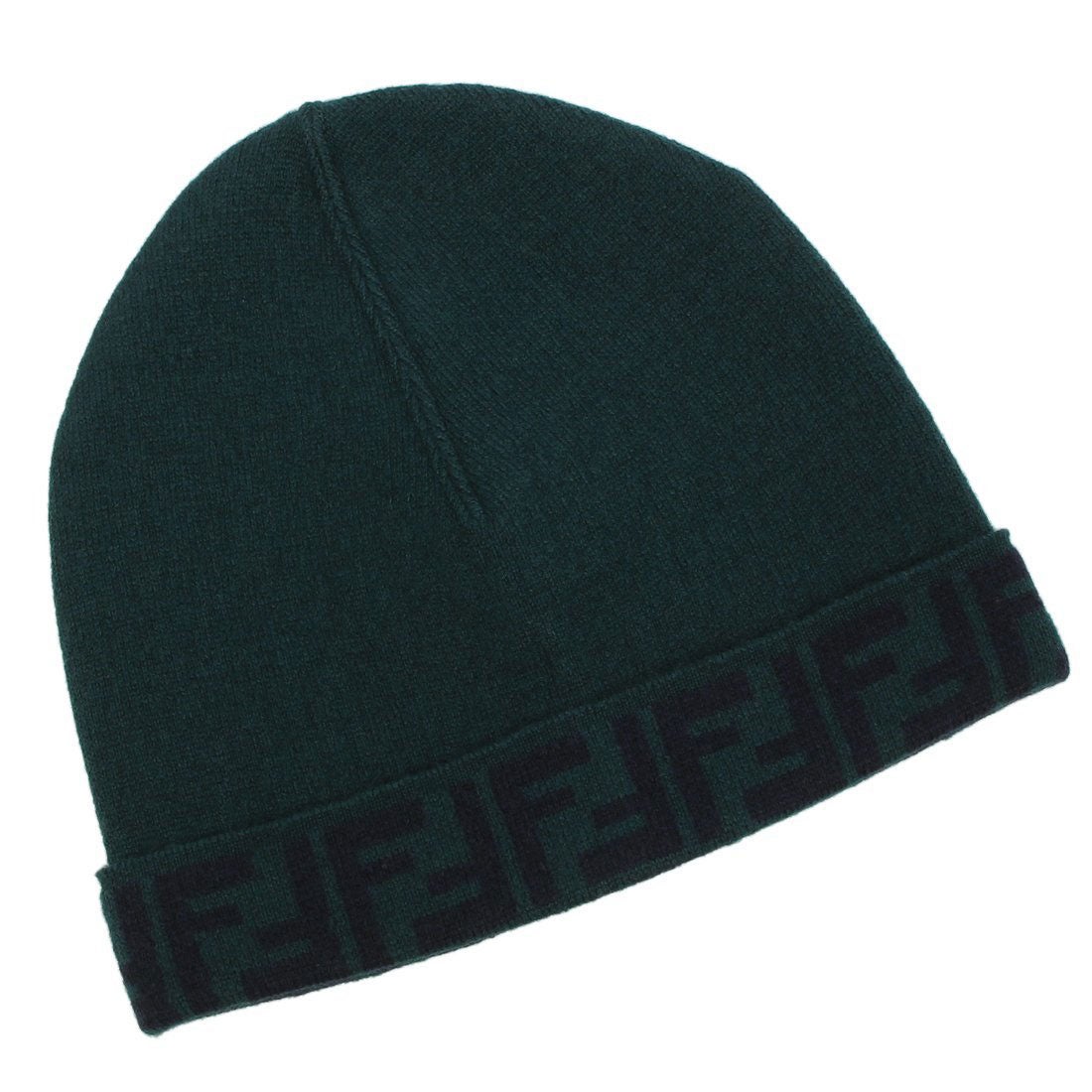 フェンディ FENDI ニット帽 ビーニー レディース ガールズ FF柄 ズッカ