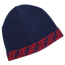 フェンディ FENDI ニット帽 ビーニー レディース ガールズ FF柄 ズッカ