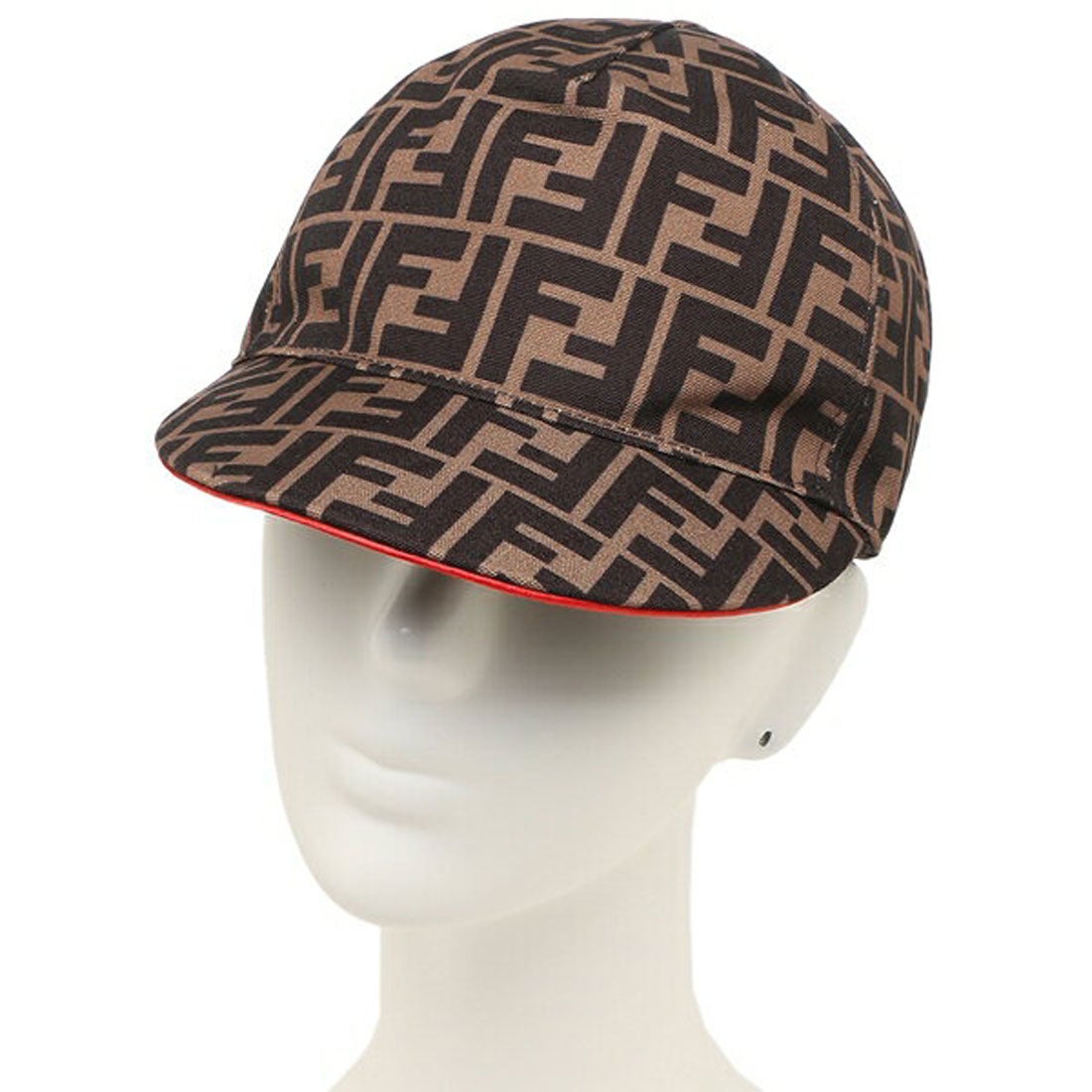 フェンディ FENDI 帽子 ベースボールキャップ 調整ストラップ FFロゴ