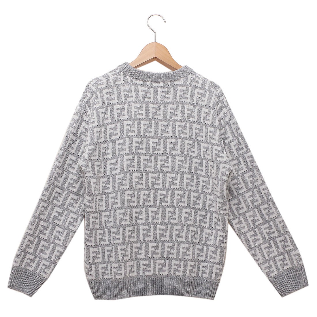 フェンディ 子供服 ニット セーター グレー キッズ レディース FENDI
