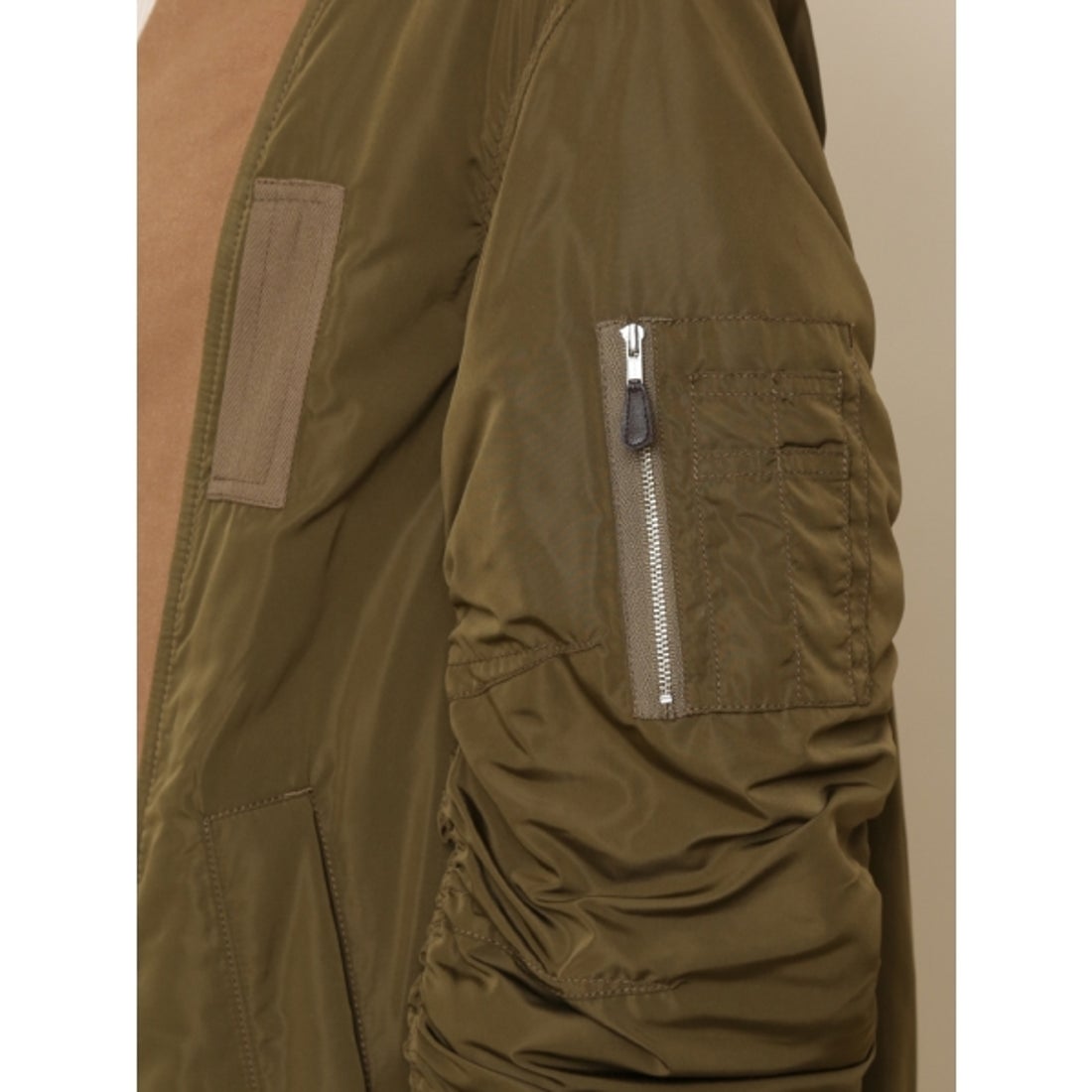 ファーファー FURFUR MA-1ミックスカラーコート （BLK） -ファッション