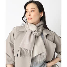 FURLA 【洗える】カシミヤ100％紡毛厚手マフラー 30×180cm ラメライン