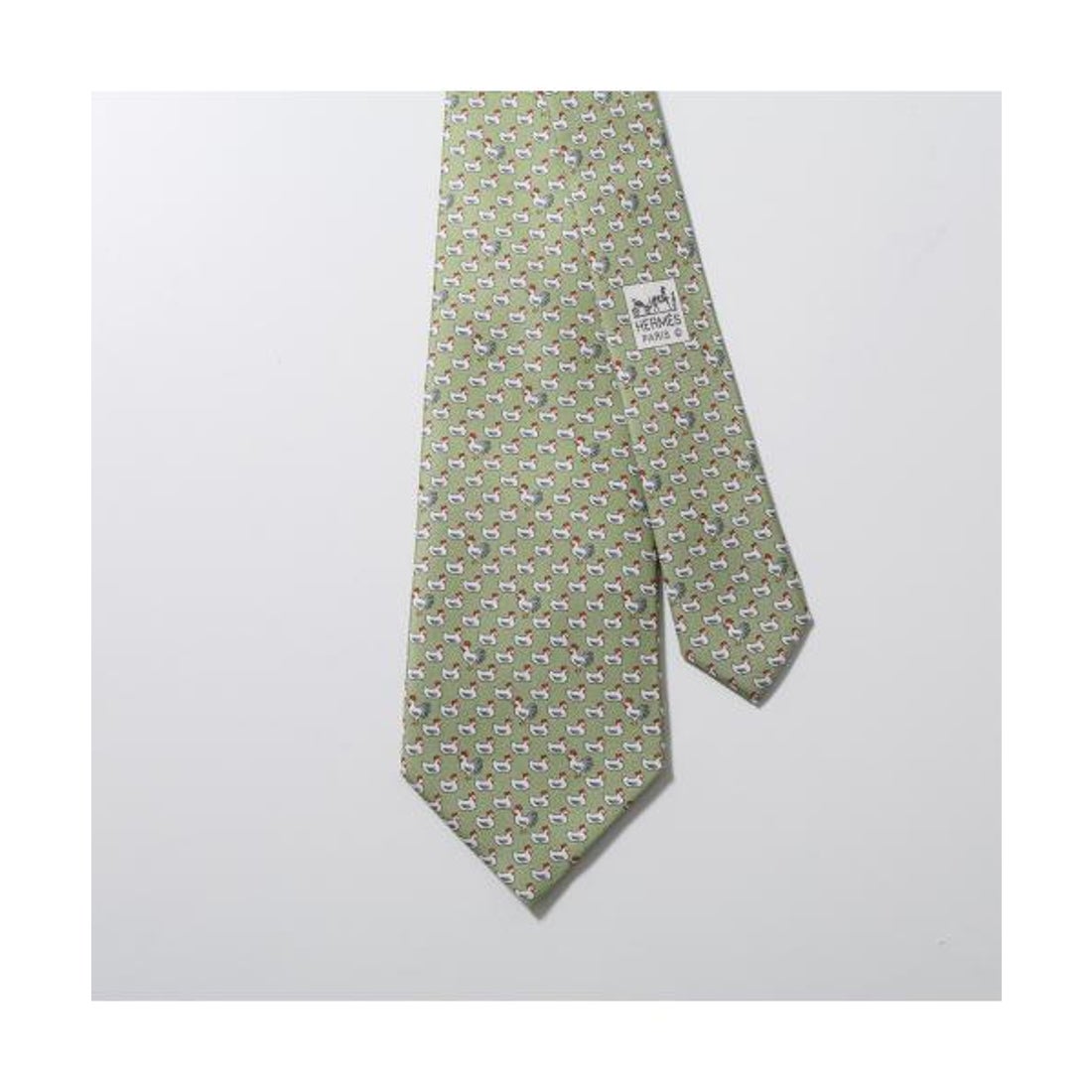 エルメス Hermes HERMES ネクタイ SOIE LOURDE CRAVATE TWILL TIE （(6