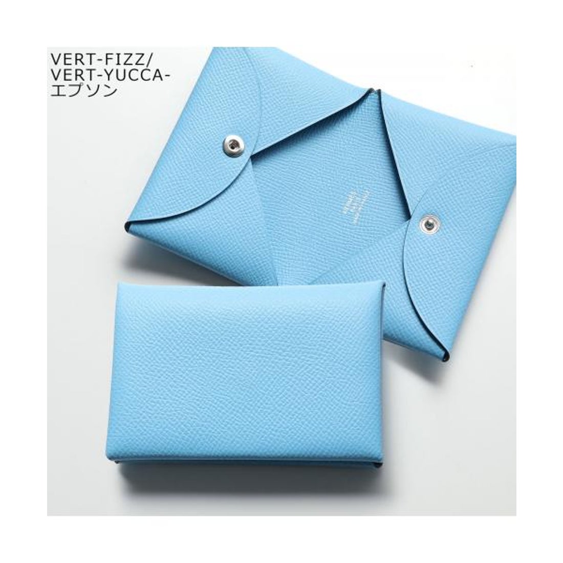 エルメス Hermes HERMES カードケース CALVI カルヴィ レザー パス