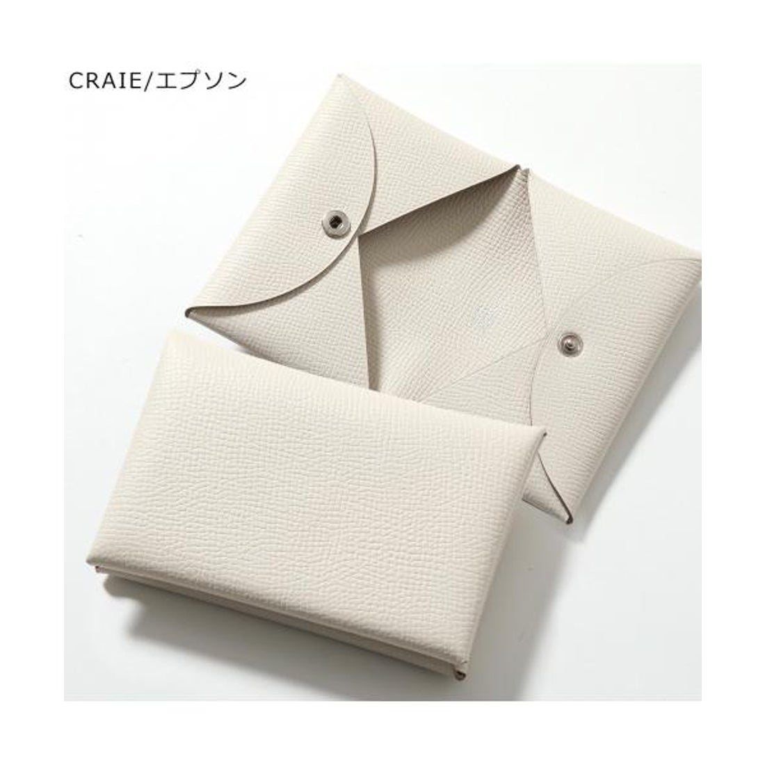 エルメス Hermes HERMES カードケース CALVI カルヴィ レザー パス