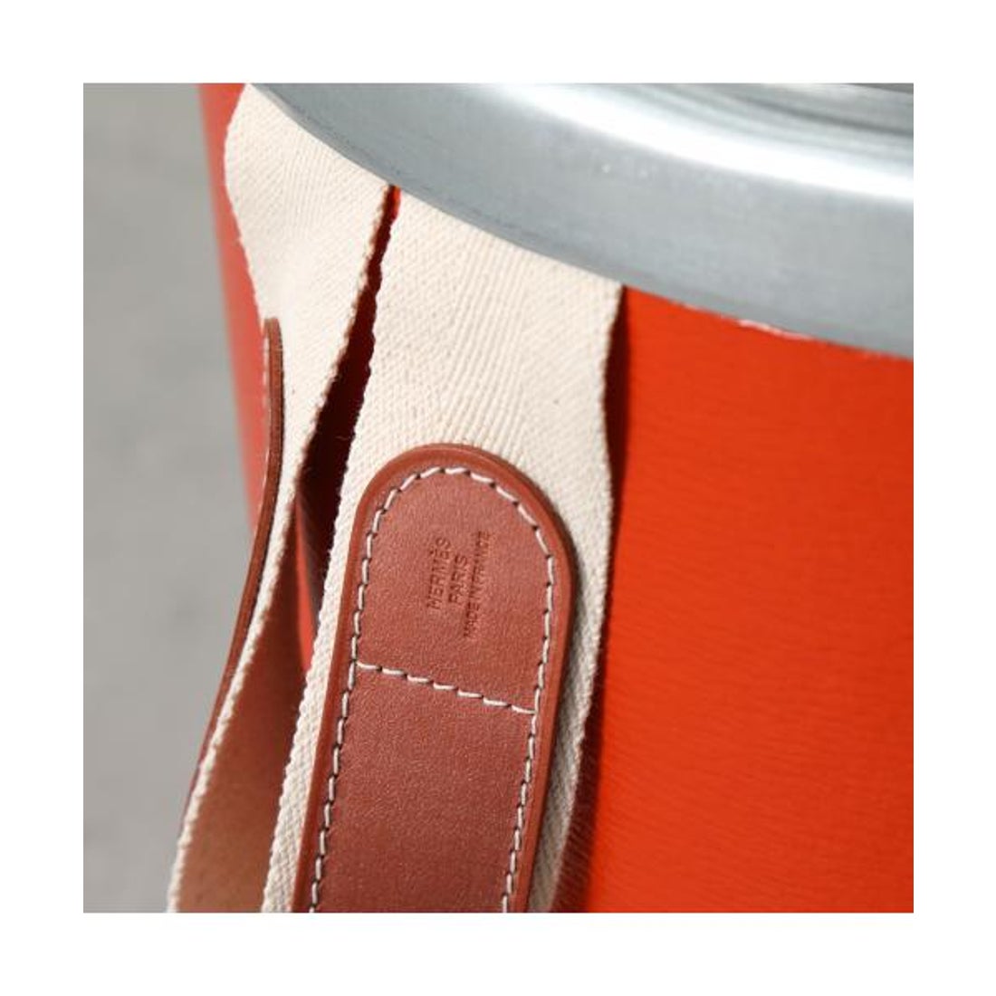 エルメス Hermes HERMES サドルボックス SADDLE BOX 馬具缶 収納BOX