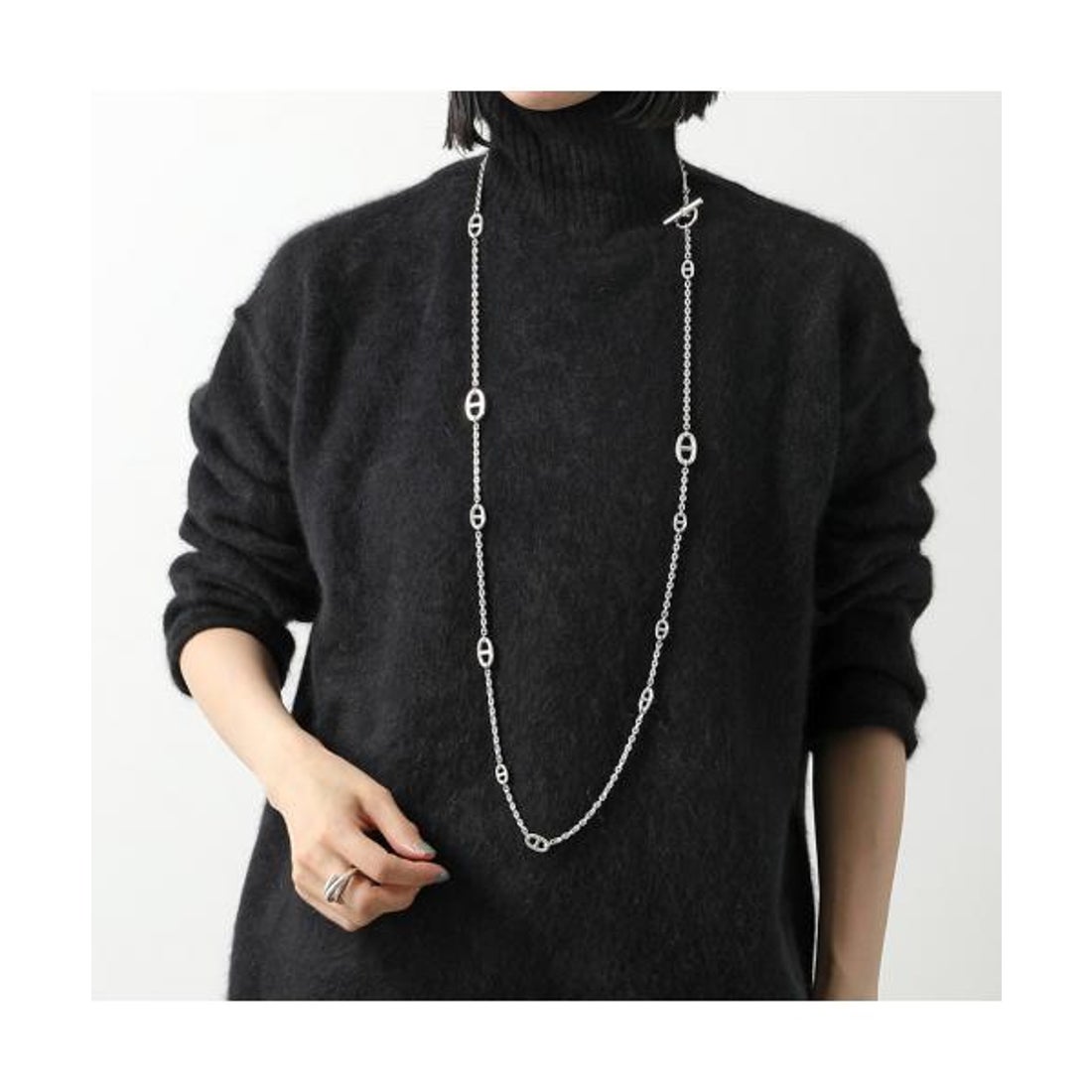 エルメス Hermes HERMES ロングネックレス ファランドール Farandole