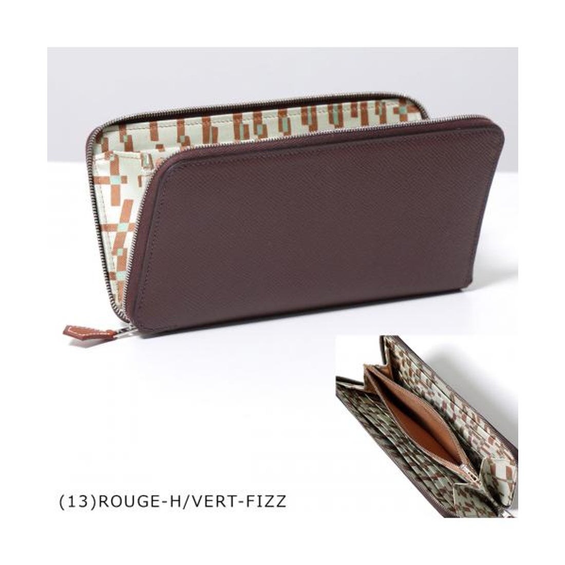 エルメス Hermes HERMES 長財布 アザップ シルクイン ロング AZAP