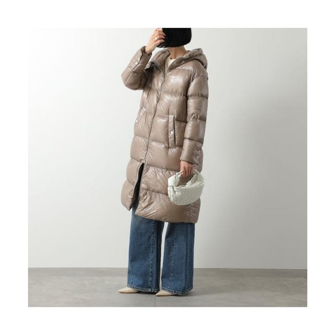 ヘルノ HERNO HERNO ダウンコート PI001519D 12017Z フード付き （1985