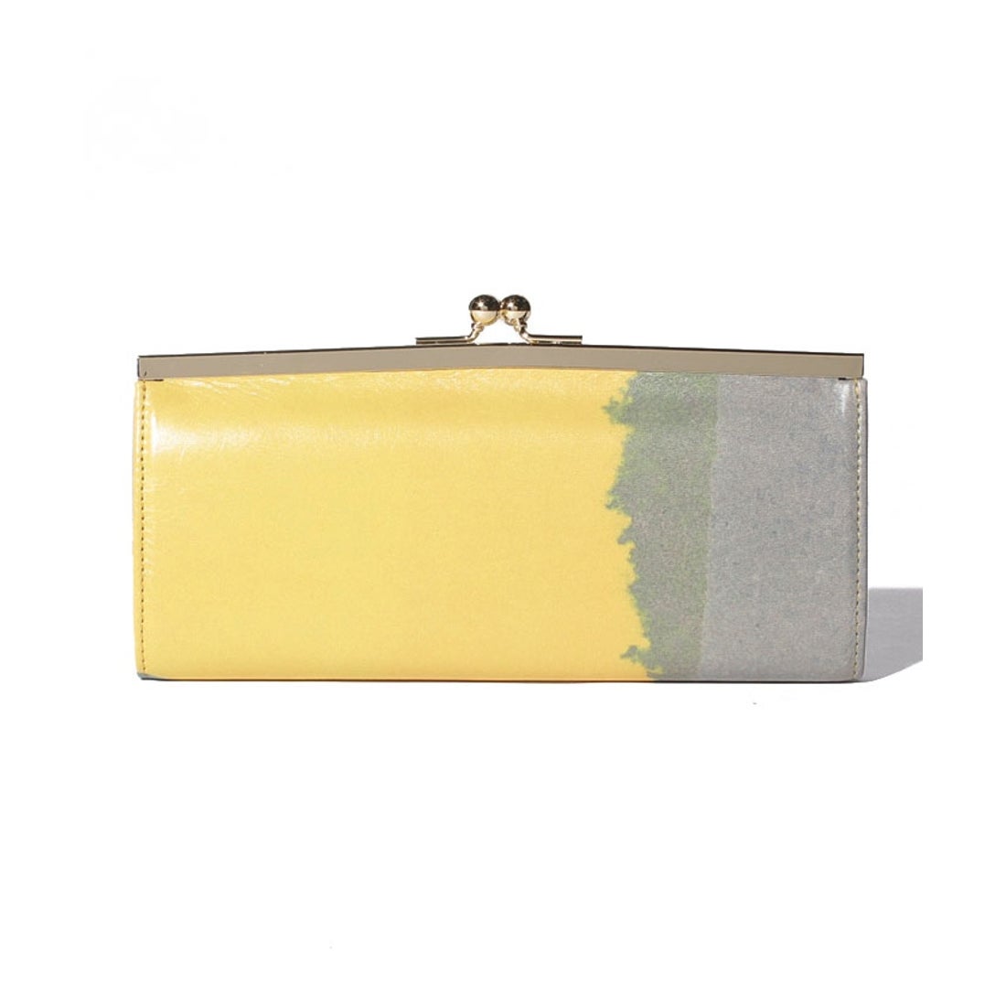 アイアイズ I Eye's Paint がま口長財布 （イエロー） -人気ブランドの