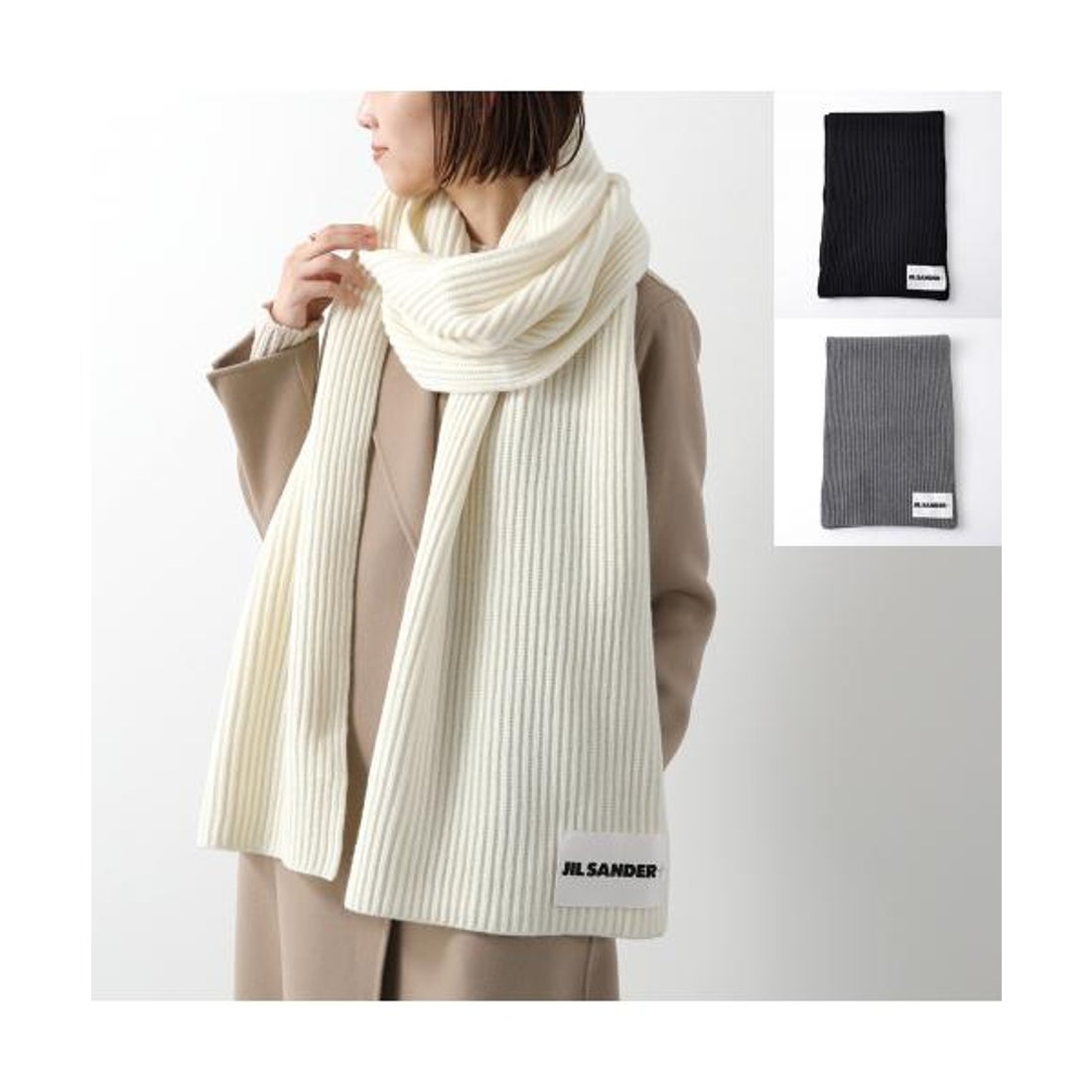 ジルサンダー Jil Sander JIL SANDER+ マフラー Scarf J47ZZ0125