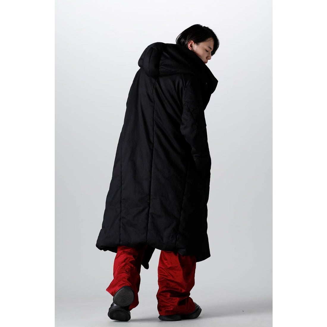 ユリウス JULIUS 10oz Stretch Denim Padded Coat （BLACK