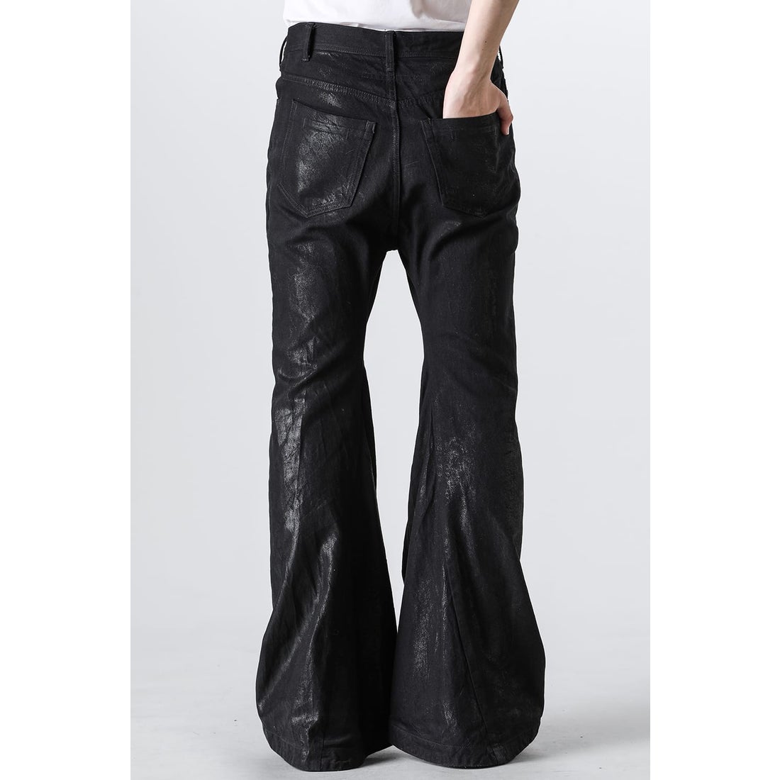 ユリウス JULIUS Flared Jet Pants（Black） 通販 大阪心斎橋/京都