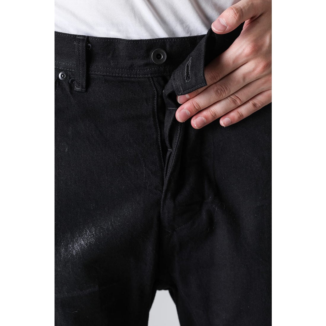 ユリウス JULIUS Flared Jet Pants（Black） 通販 大阪心斎橋/京都