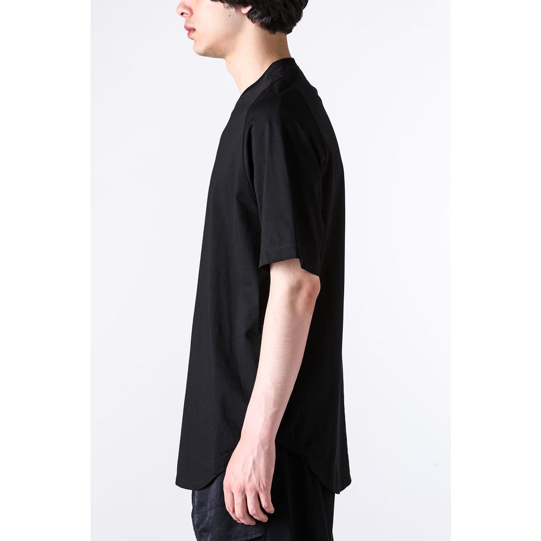 ユリウス JULIUS COTTON SZ JERSEY CUT & SEWN （BLACK） -FASCINATE