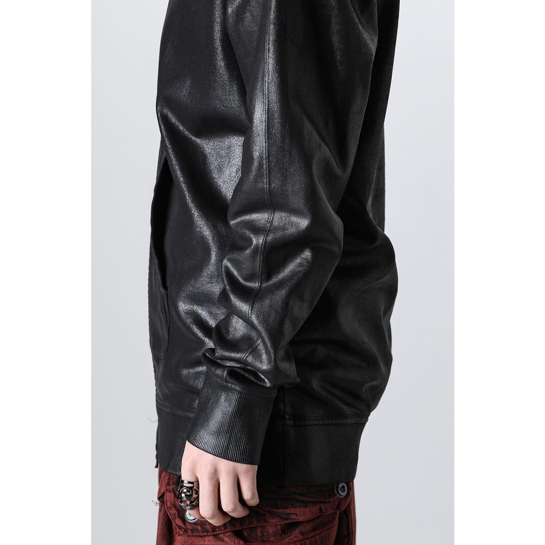 JULIUS Coated Hooded Parka （Black） - Osaka / Kyoto, Ship