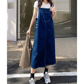 ミージェーン me Jane デニムジャンパースカート （インディゴ