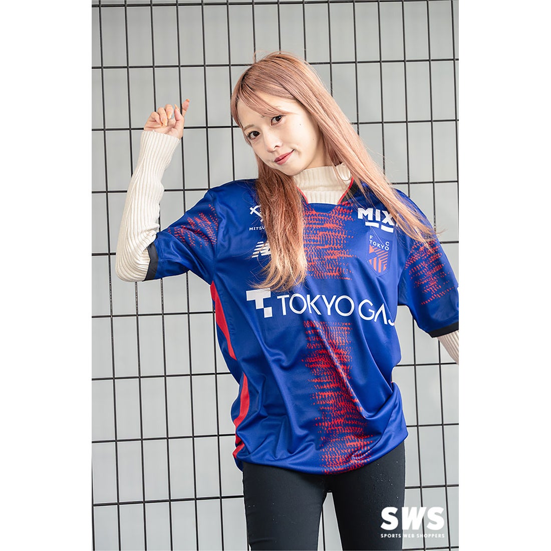 New Balance FC東京 2025 ユニフォーム ホーム 半袖 レプリカ AMT55235