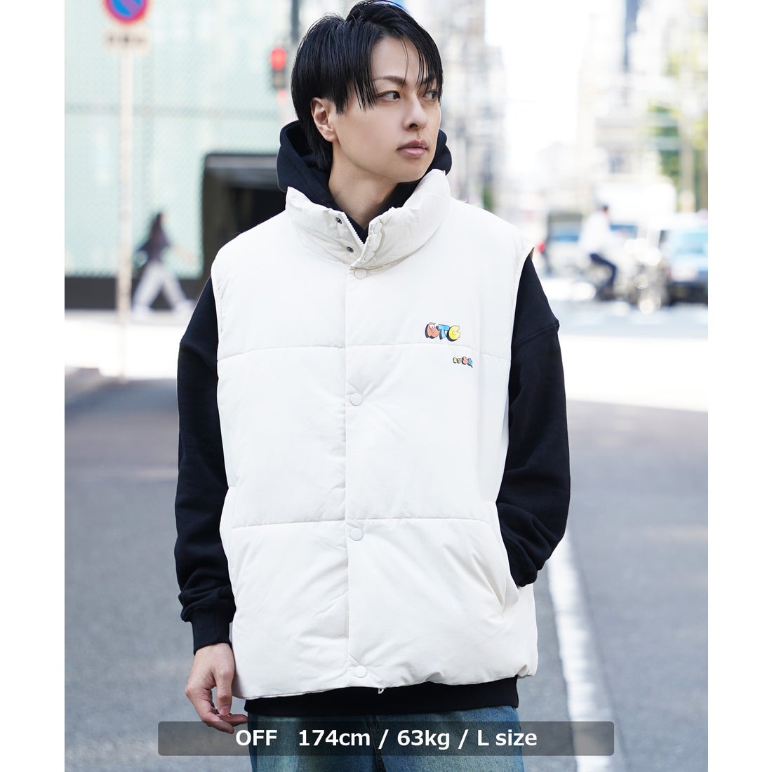 ワンフォークロージング 1111clothing ◇NEW JACK 中綿 ダウンベスト