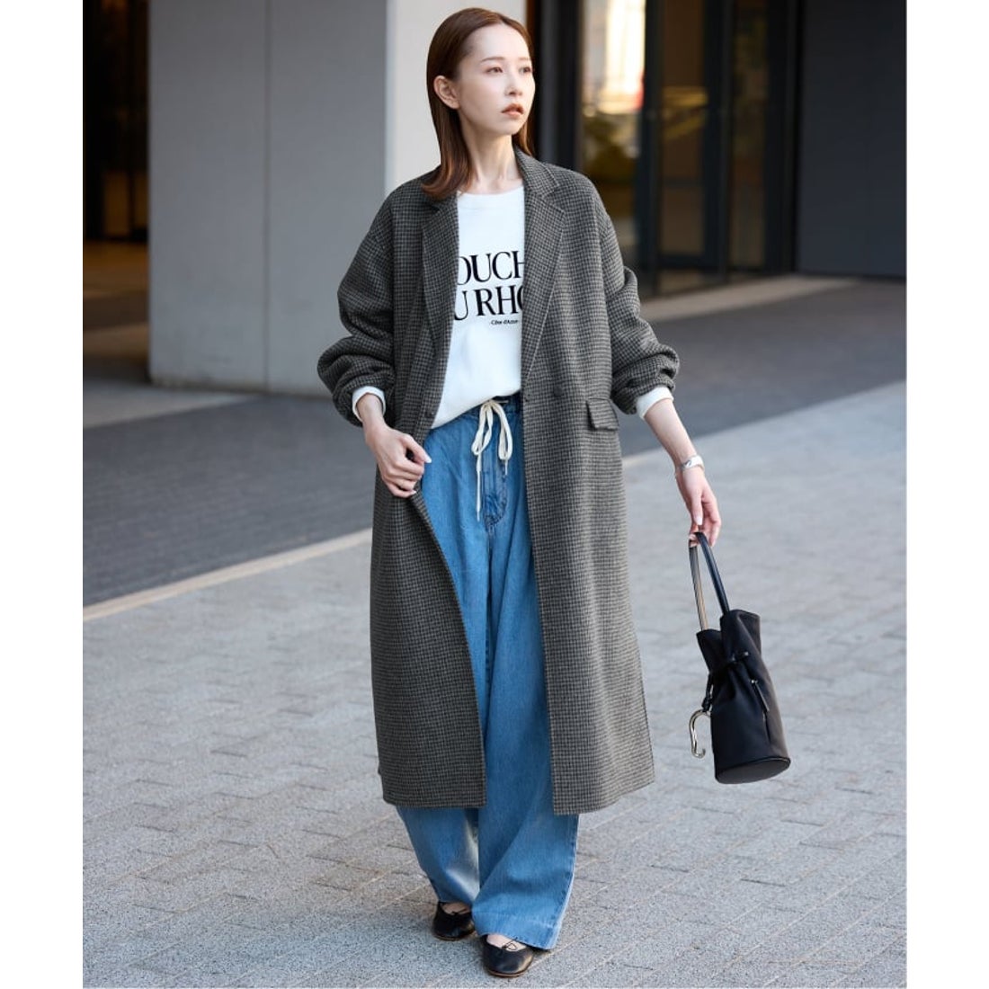 スローブ イエナ SLOBE IENA 《追加2》souple woolダブルフェイス