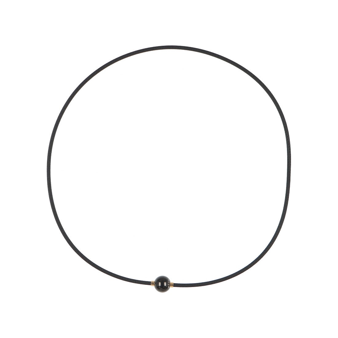 ファイテン Phiten RAKUWAネック メタックス ミラーボール （ブラック