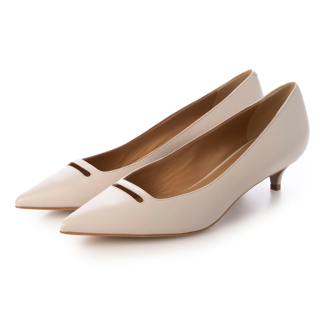 ペリーコ PELLICO ANIMA ANELLI 3.5CM パンプス （ASH WHITE） -靴