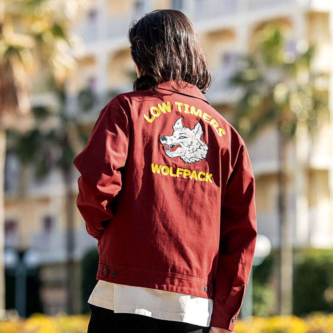 シルバーバレットセレクト SB Select ALCARZA ワッペンジップアップ