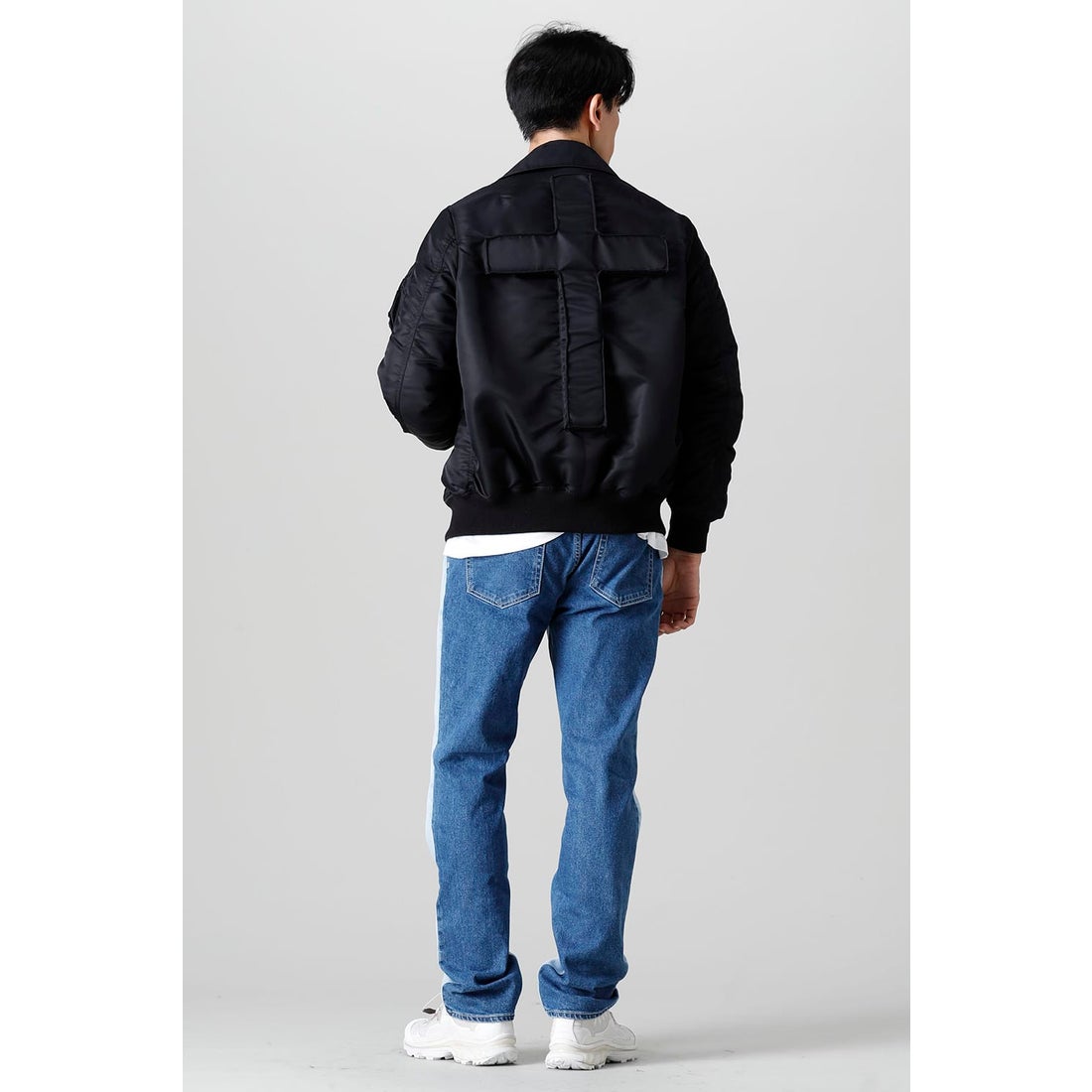 フェノメノン PHENOMENON Cross Flight Jacket （Black） -FASCINATE