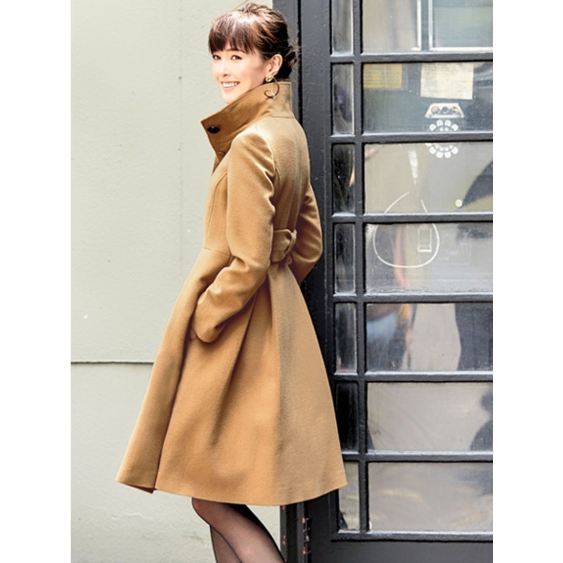 ルイルエブティック RUIRUE BOUTIQUE ウール100% ｜ バックリボン