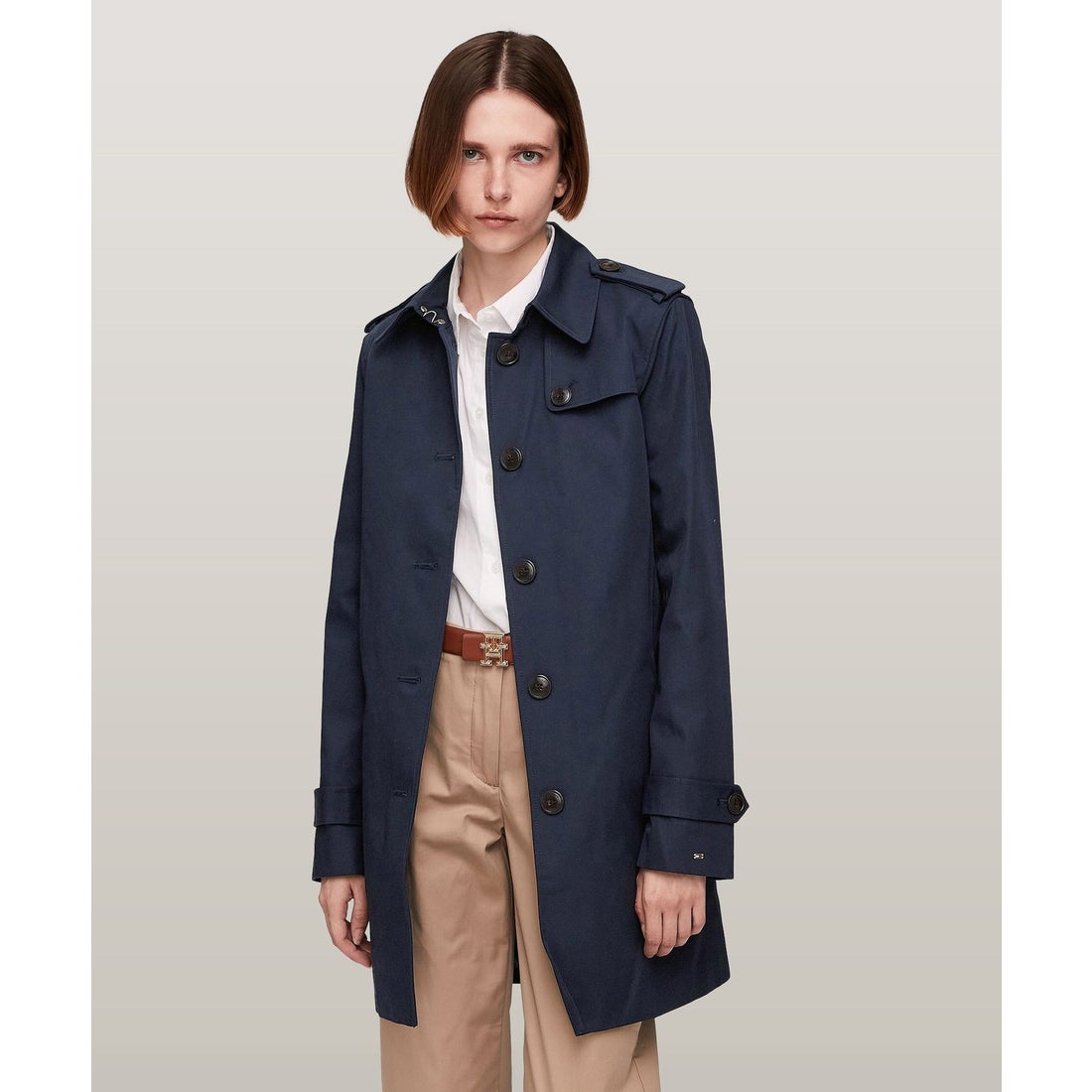 トミー ヒルフィガー TOMMY HILFIGER トレンチコートウィズ