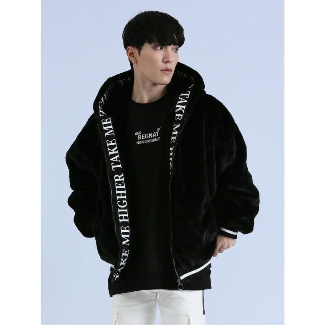 セマンティックデザイン semanticdesign フェイクファー フード