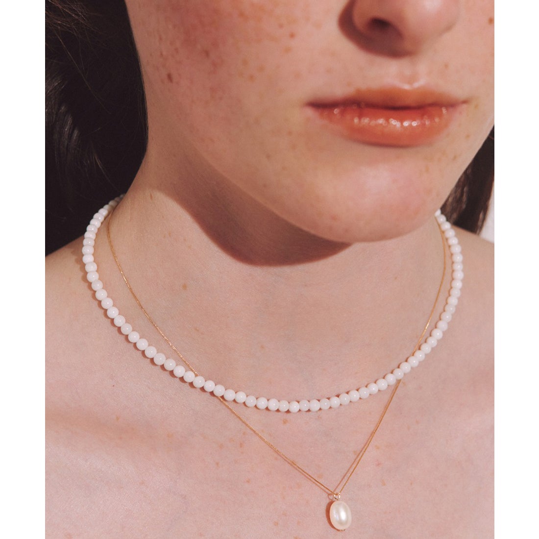 ルボンボン les bon bon 【les bon bon / ルボンボン】coral choker