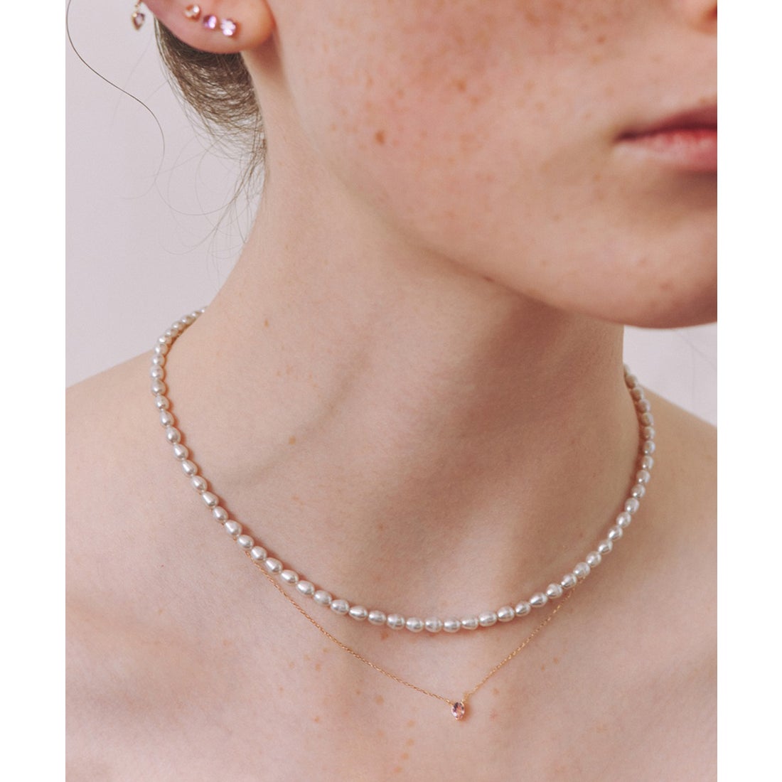 ルボンボン les bon bon 【les bon bon / ルボンボン】taupe choker