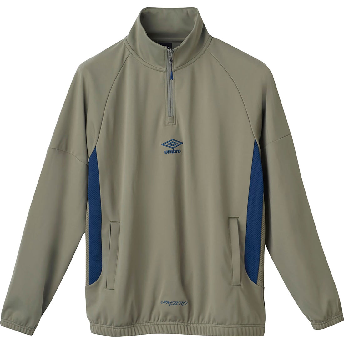 umbro アンブロ 【THE THIRD by UMBRO】ウォームアップハーフジップ