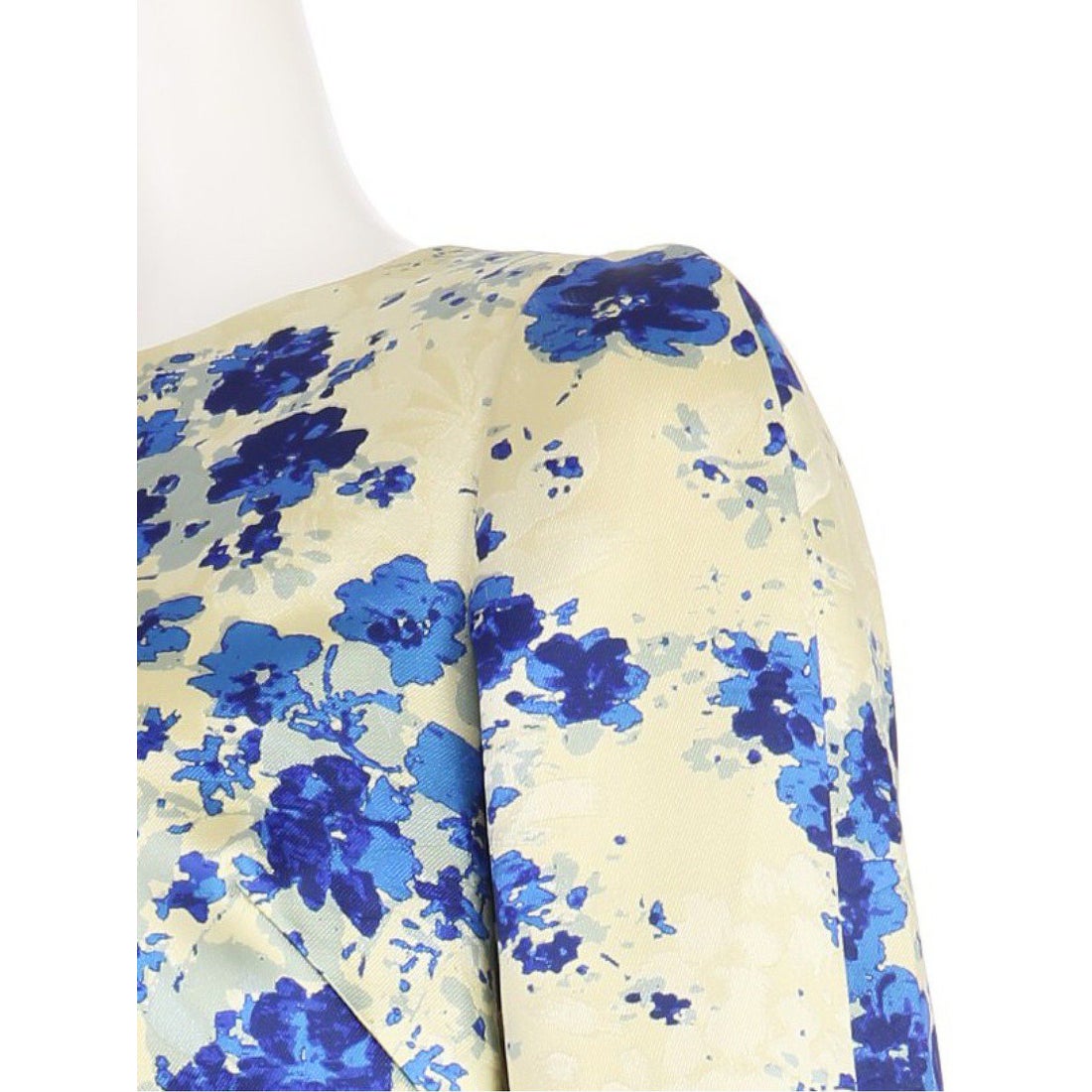 yoshie inaba/ヨシエイナバ フラワーサテンプリントワンピース -waja