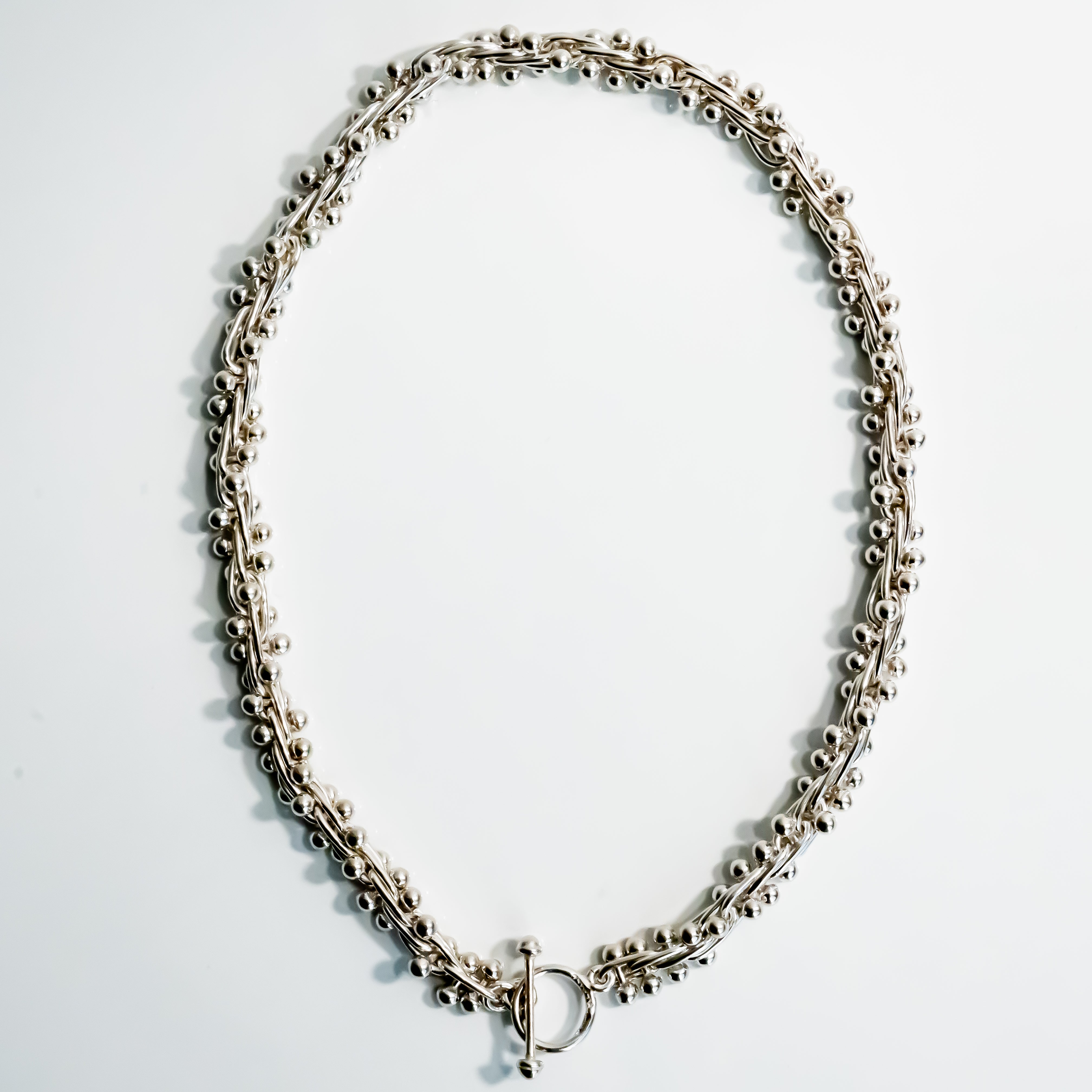 Vintage DNA チェーンリンク ネックレス シルバー925 ヴィンテージ