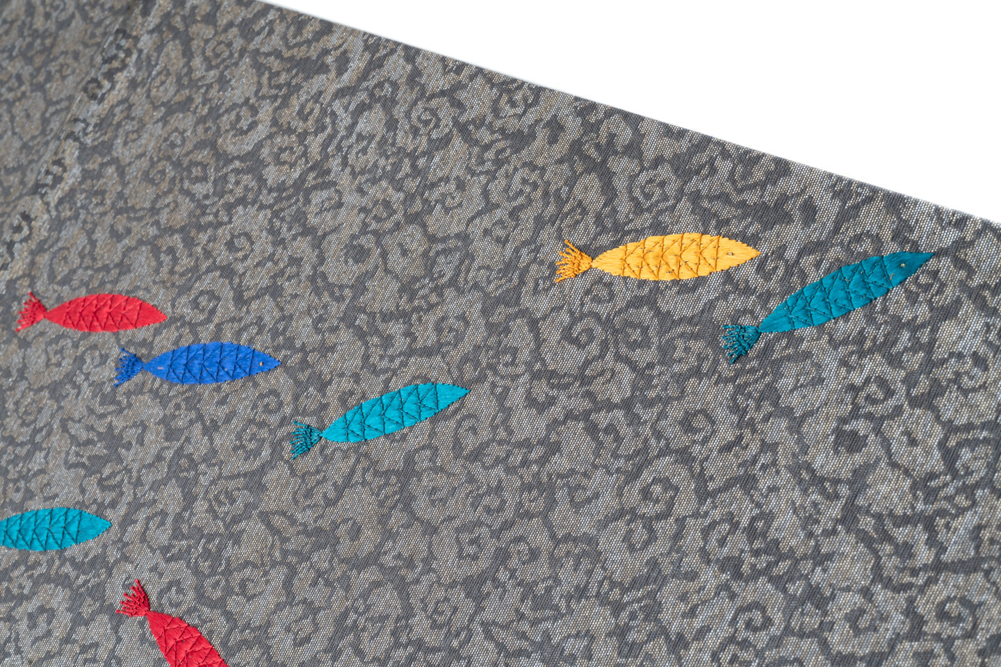 Online限定(一点物)【金魚群】総紗縫+日本刺繍| 仙福屋宗介