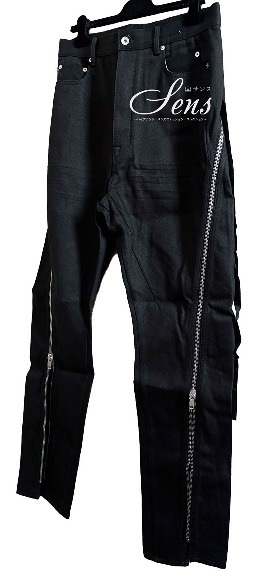 RICK OWENS DRKSHDW デニム素材ボランバナナ ブーツカットパンツ