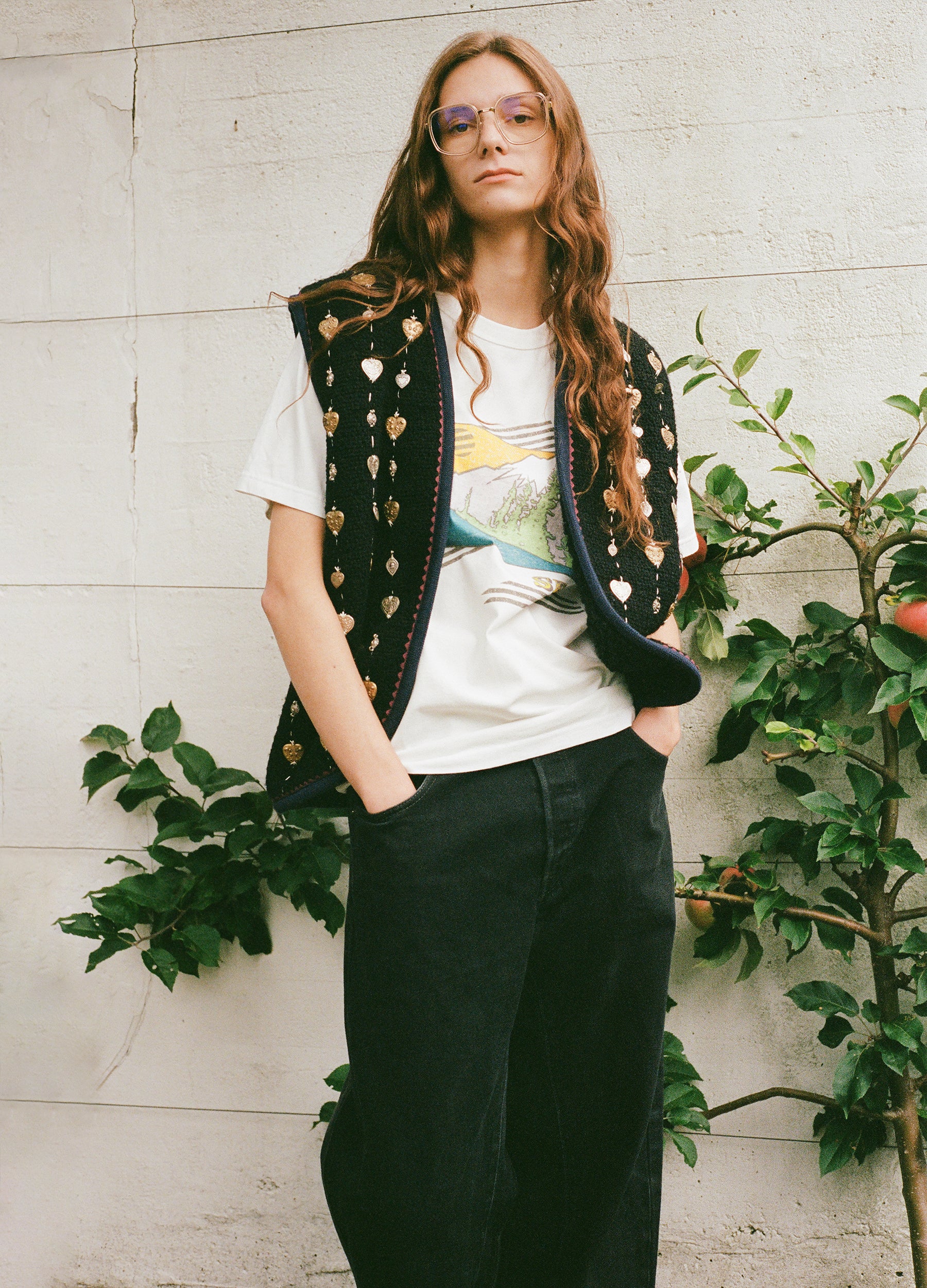 Elena Pants – Sea, New York