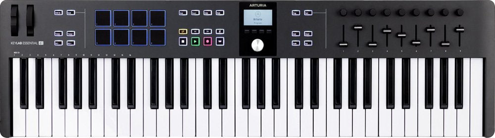 ARTURIA KEYLAB ESSENTIAL 61MK3 - Midi keyboard controler 61 notes