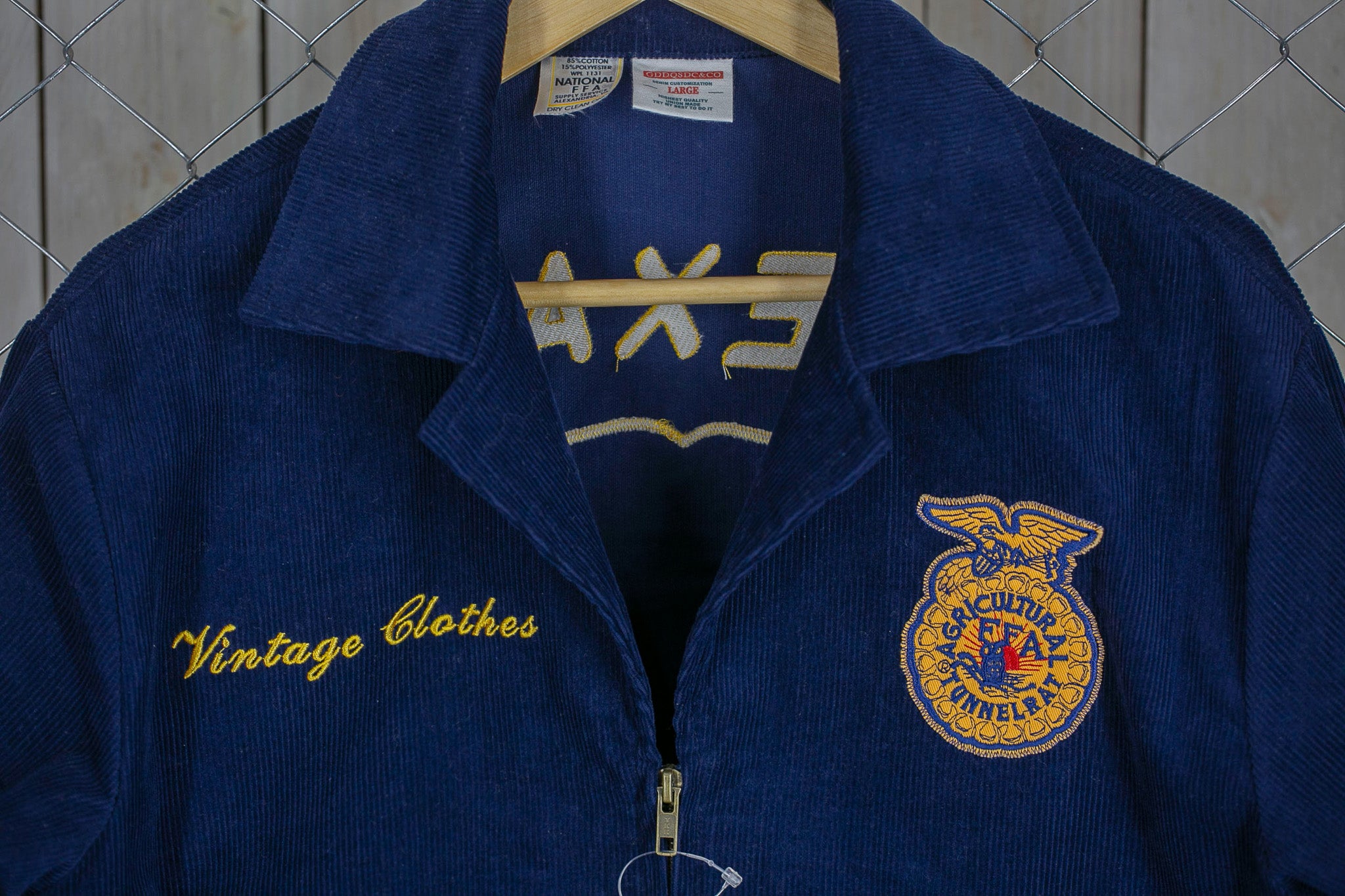 ✓新品 FFAジャケット ファーマーズジャケット コーデュロイ ネイビー
