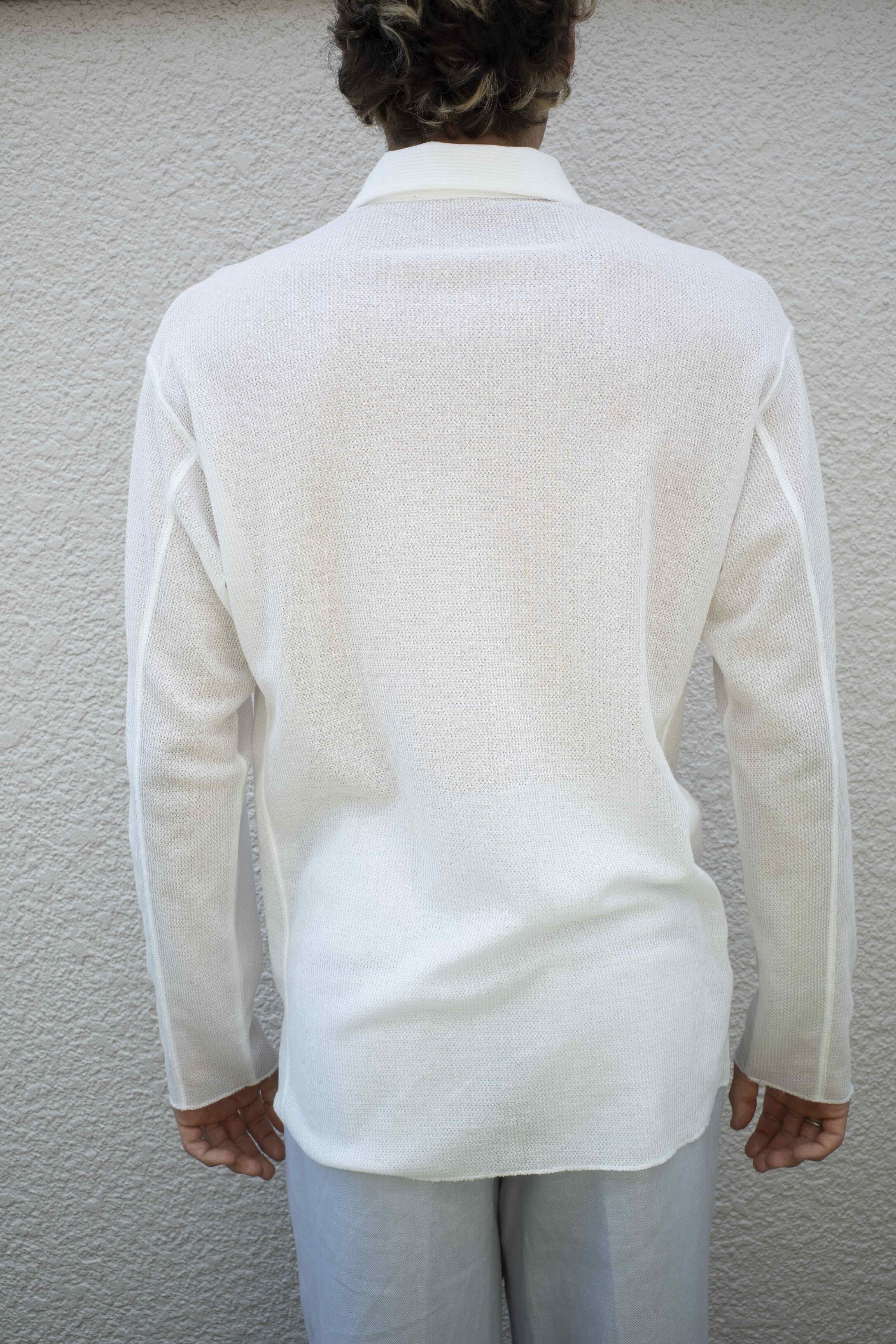 25SS MESH SHIRT/HEMP WAFFLE – seya-voyage