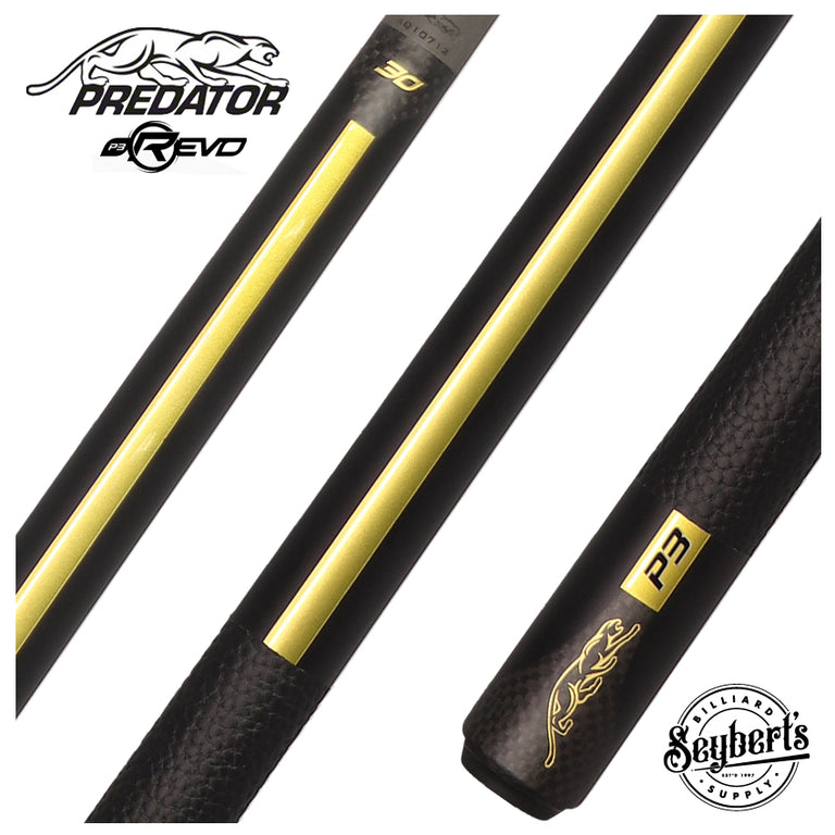 Predator P3 Series Cues - Seybert's Billiards Supply