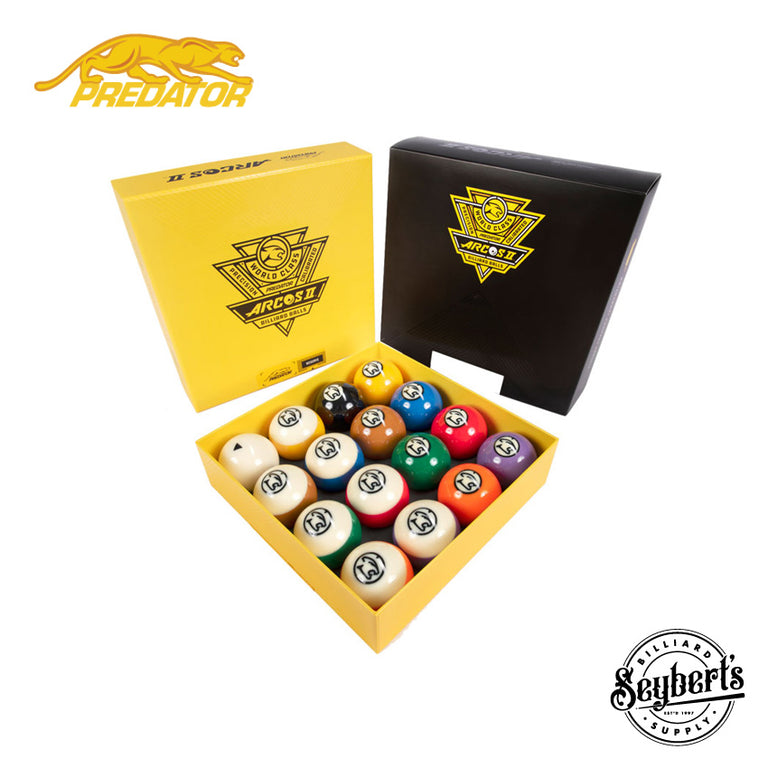 Predator Arcos II Pool Ball Set - Aramith Pool Table Balls