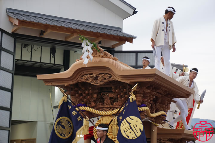 平成29年05月03日(水・祝) 貝塚市 木島・西葛城地区 名越 地車新調入魂
